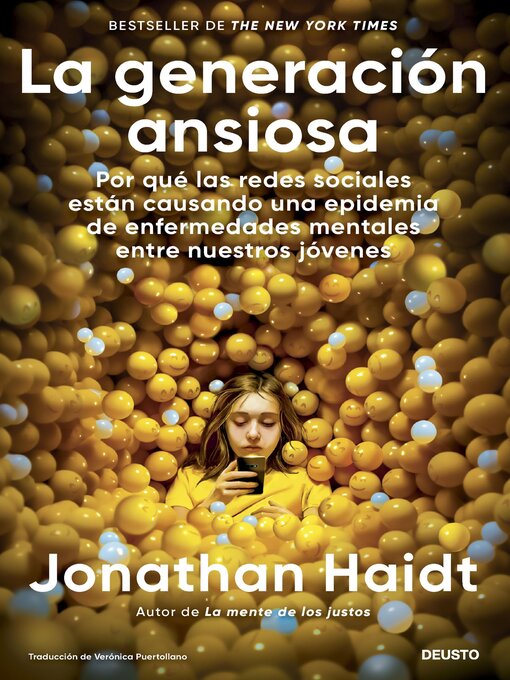 Title details for La generación ansiosa by Jonathan Haidt - Available